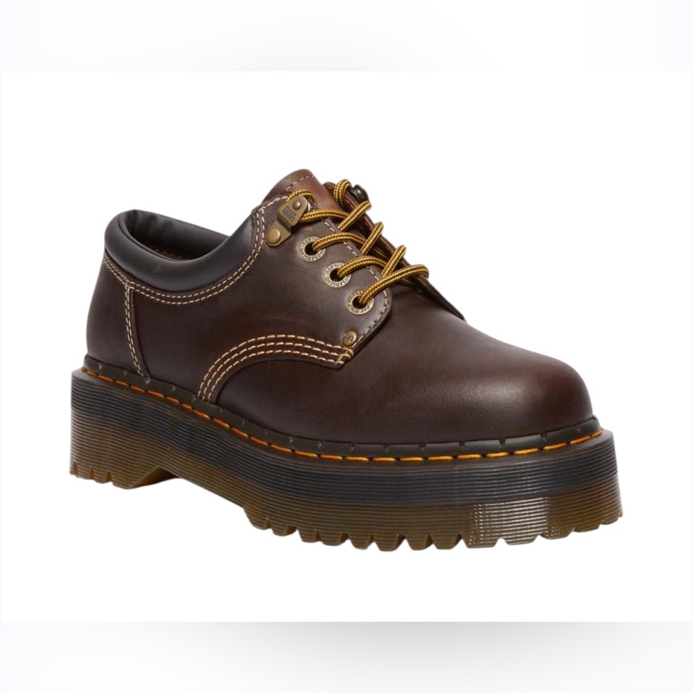 Dr. Martens NEW 8053 ARC CRAZY HORSE LEATHER PLATFORM CASUAL SHOES Size 11